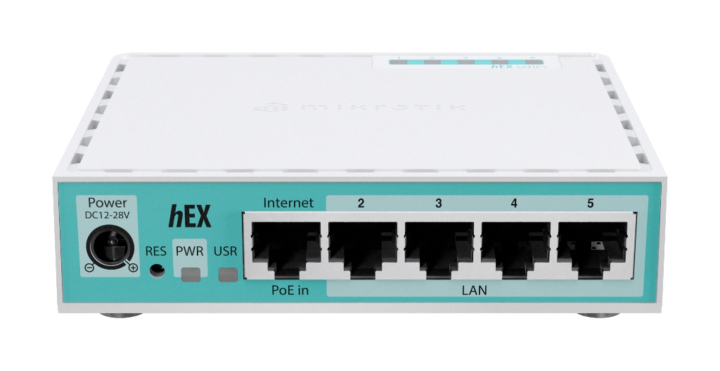 E50UG-MikroTik hEX Refresh 2024 Version - E50UG 5 Port Gigabit Firewall Router